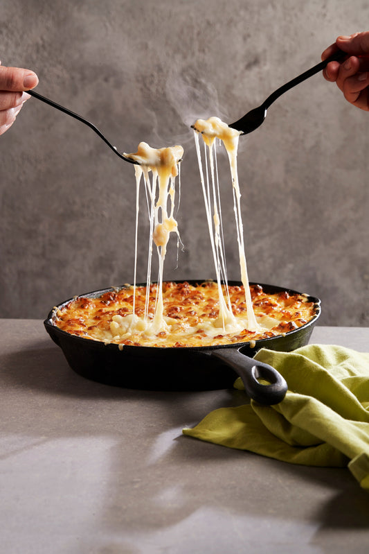 Mac and Blue Cheese
