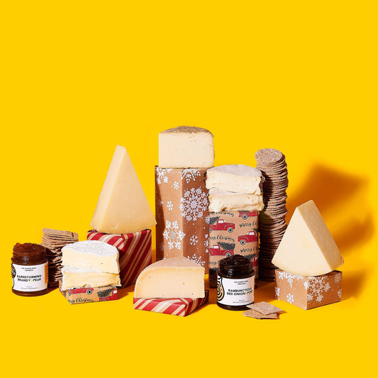 The Goldie Christmas cheese sharing box 