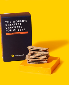 cheesegeek cheesegeek Seeded Sourdough Crackers