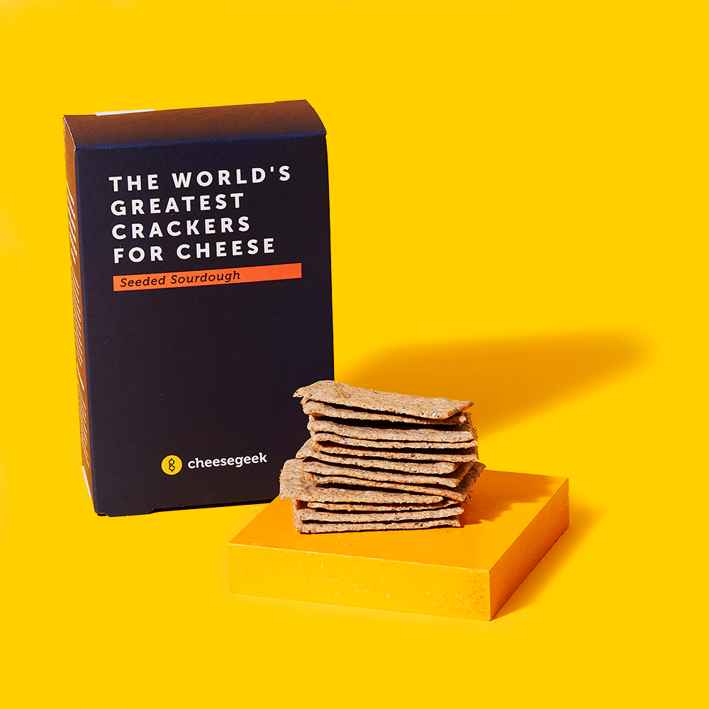cheesegeek cheesegeek Seeded Sourdough Crackers