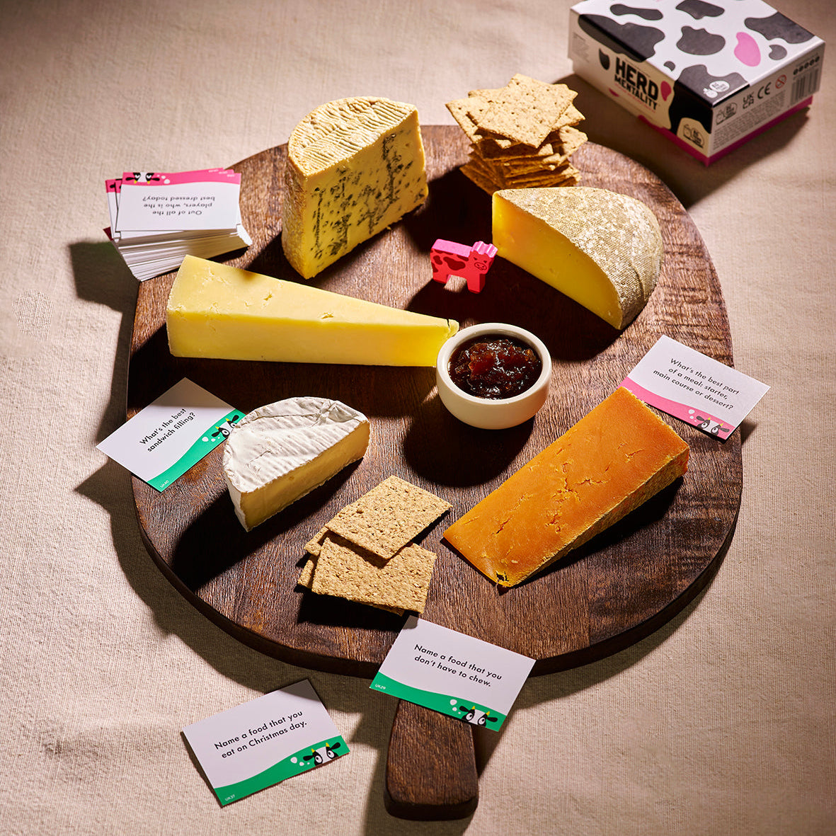 cheesegeek The Robin - Seasonal Cheese & Games