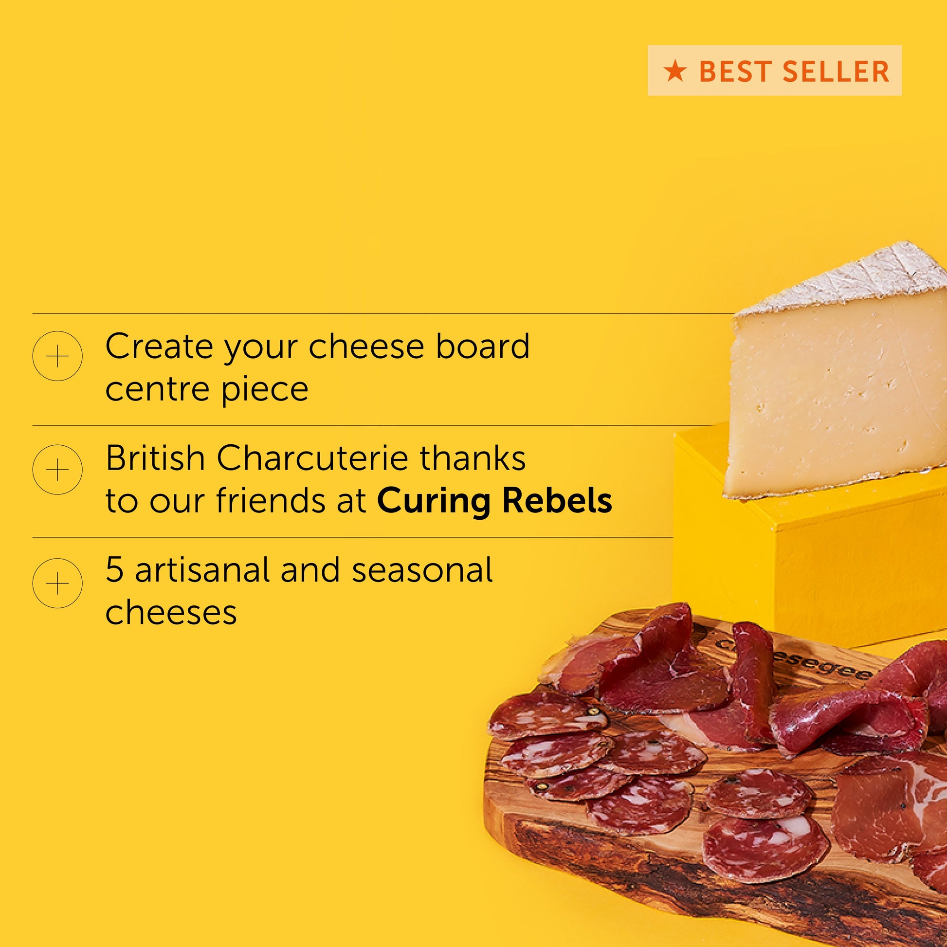 cheesegeek The Sonny and Cher - Cheese & Charcuterie