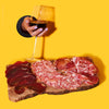 cheesegeek Domaine Lafitte Malbec and Real Cure Salami
