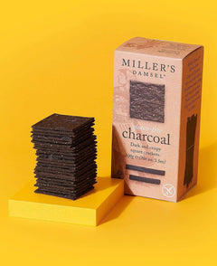The Cheese Geek Gluten Free Charcoal Crackers
